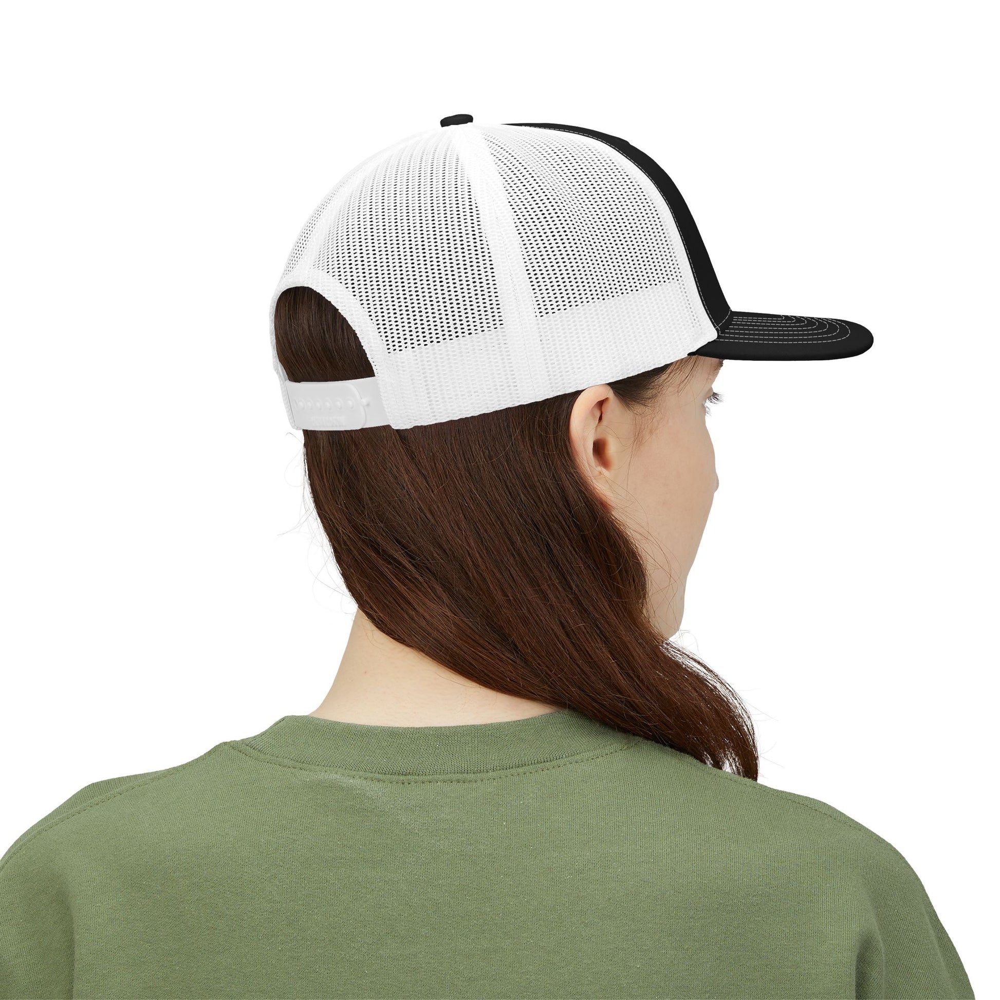 Stylish Embroidered Snapback Trucker Cap, Adjustable Hat for Men and Women, Outdoor Activities, Casual Wear, Gift for Sports Lovers