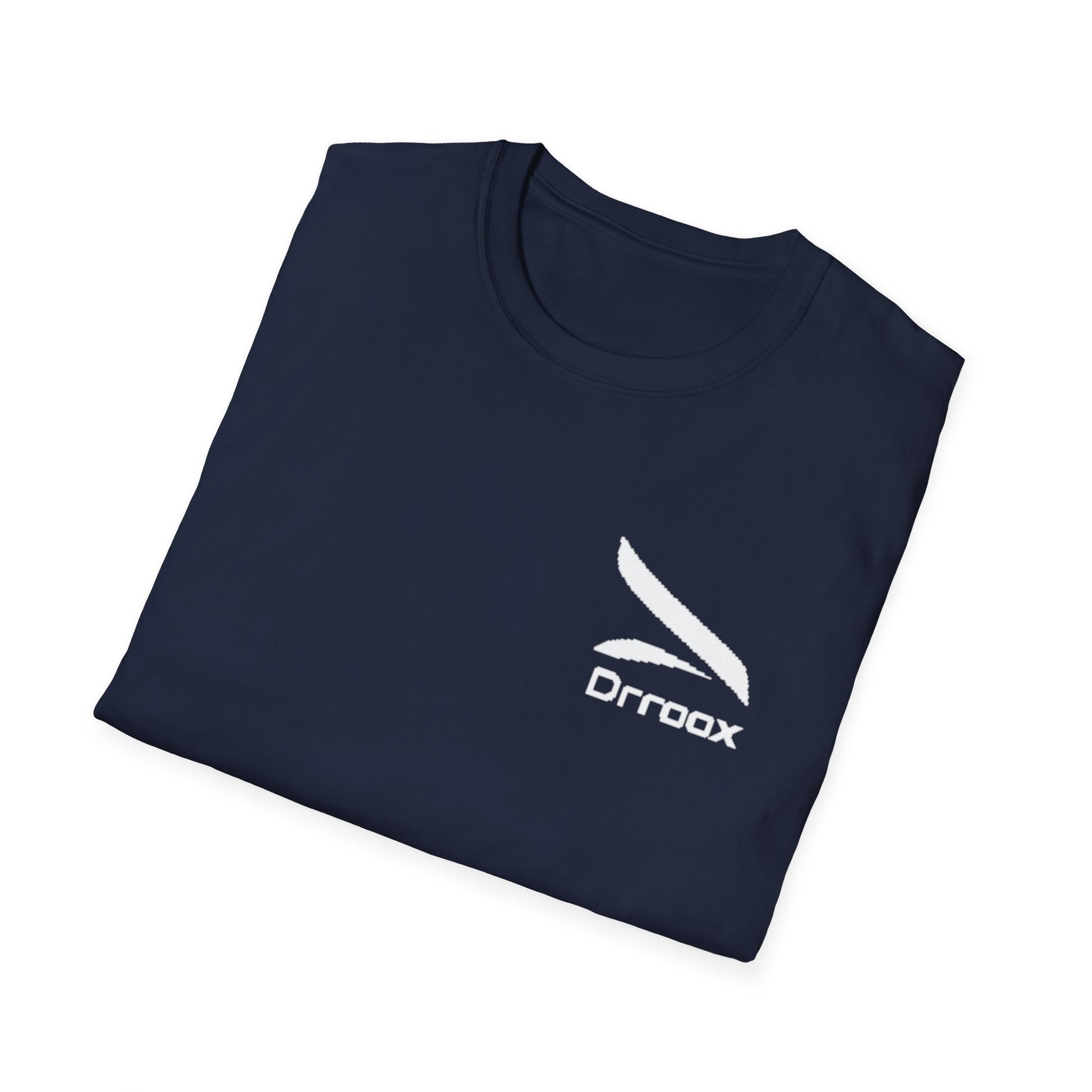 Unisex Softstyle T-Shirt with Stylish Drroax Logo | Casual Wear, Gift for Friends, Everyday Comfort, Graphic Tee, Trendy Fashion