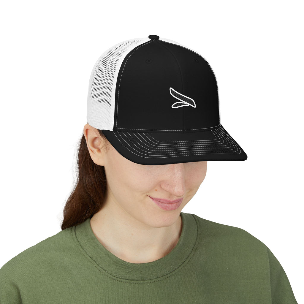 Stylish Embroidered Snapback Trucker Cap, Adjustable Hat for Men and Women, Outdoor Activities, Casual Wear, Gift for Sports Lovers