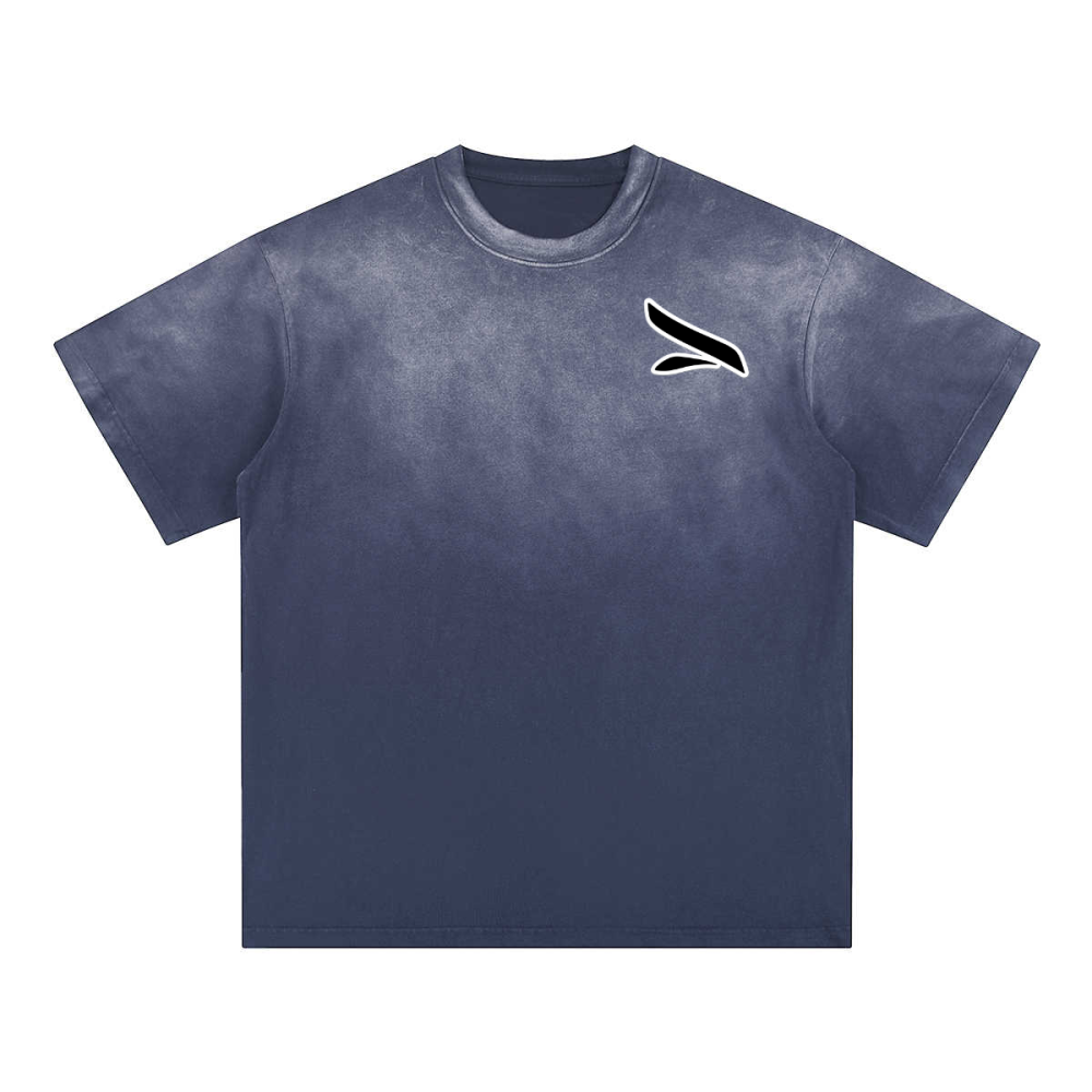 270GSM Unisex Washed Gradient T-Shirt