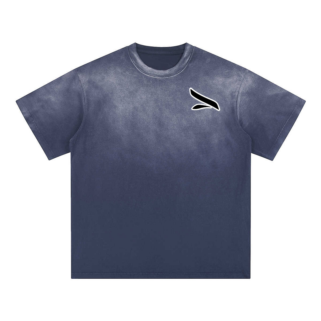 270GSM Unisex Washed Gradient T-Shirt
