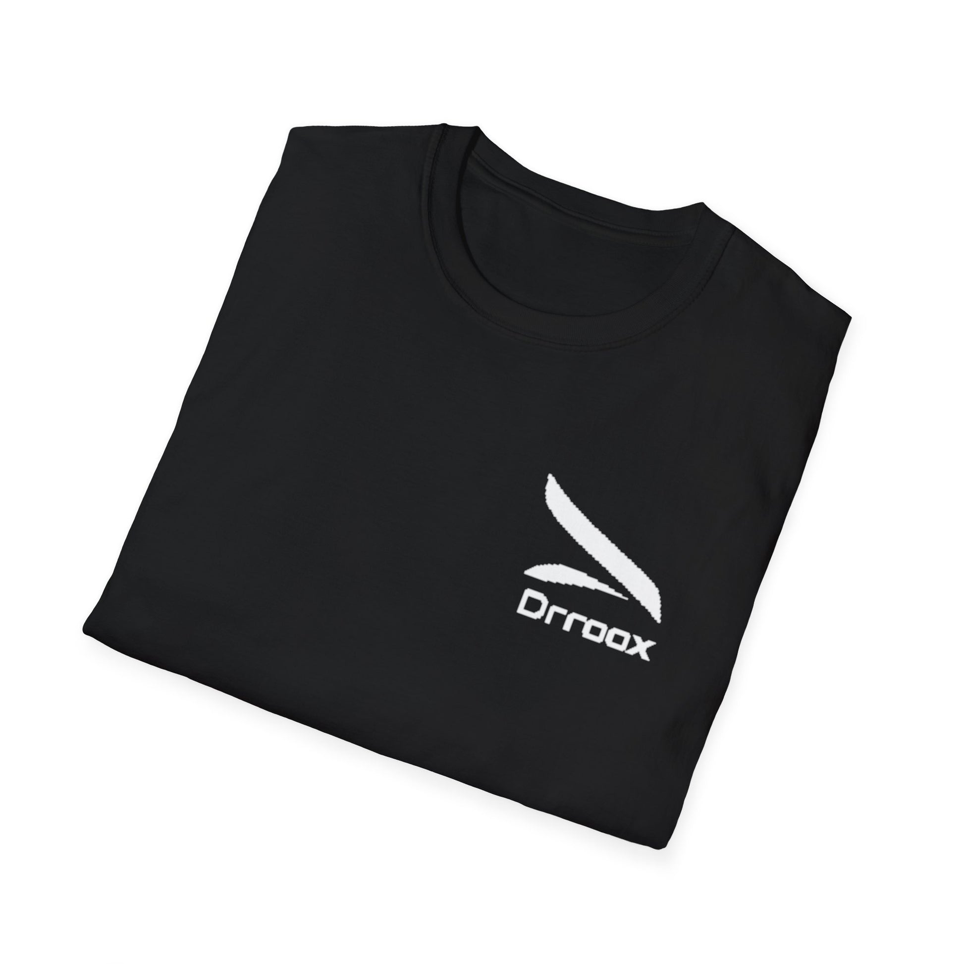 Unisex Softstyle T-Shirt with Stylish Drroax Logo | Casual Wear, Gift for Friends, Everyday Comfort, Graphic Tee, Trendy Fashion