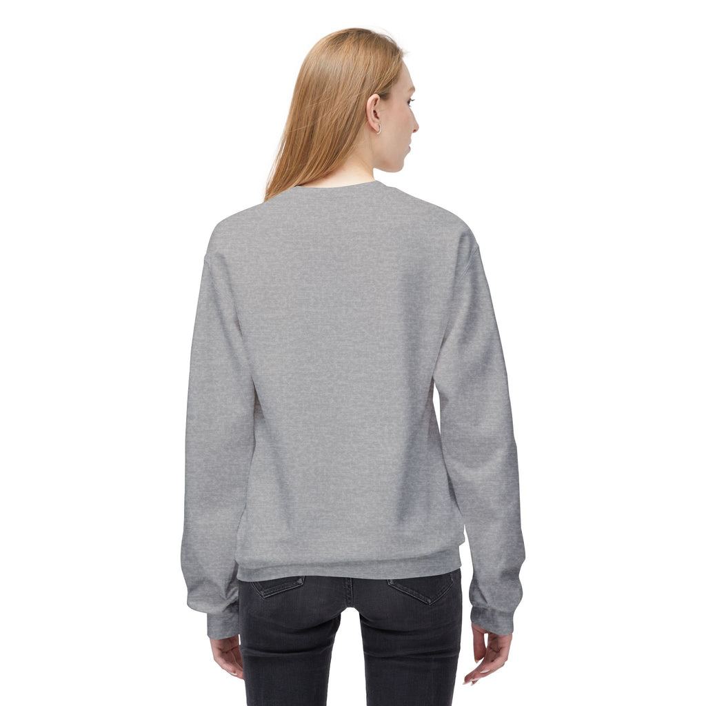 Cozy Fleece Crewneck Sweatshirt with Cupcake Design, Perfect for Birthdays, Casual Wear, Gift for Bakers, Holiday Comfort, Trendy Sweatshirt