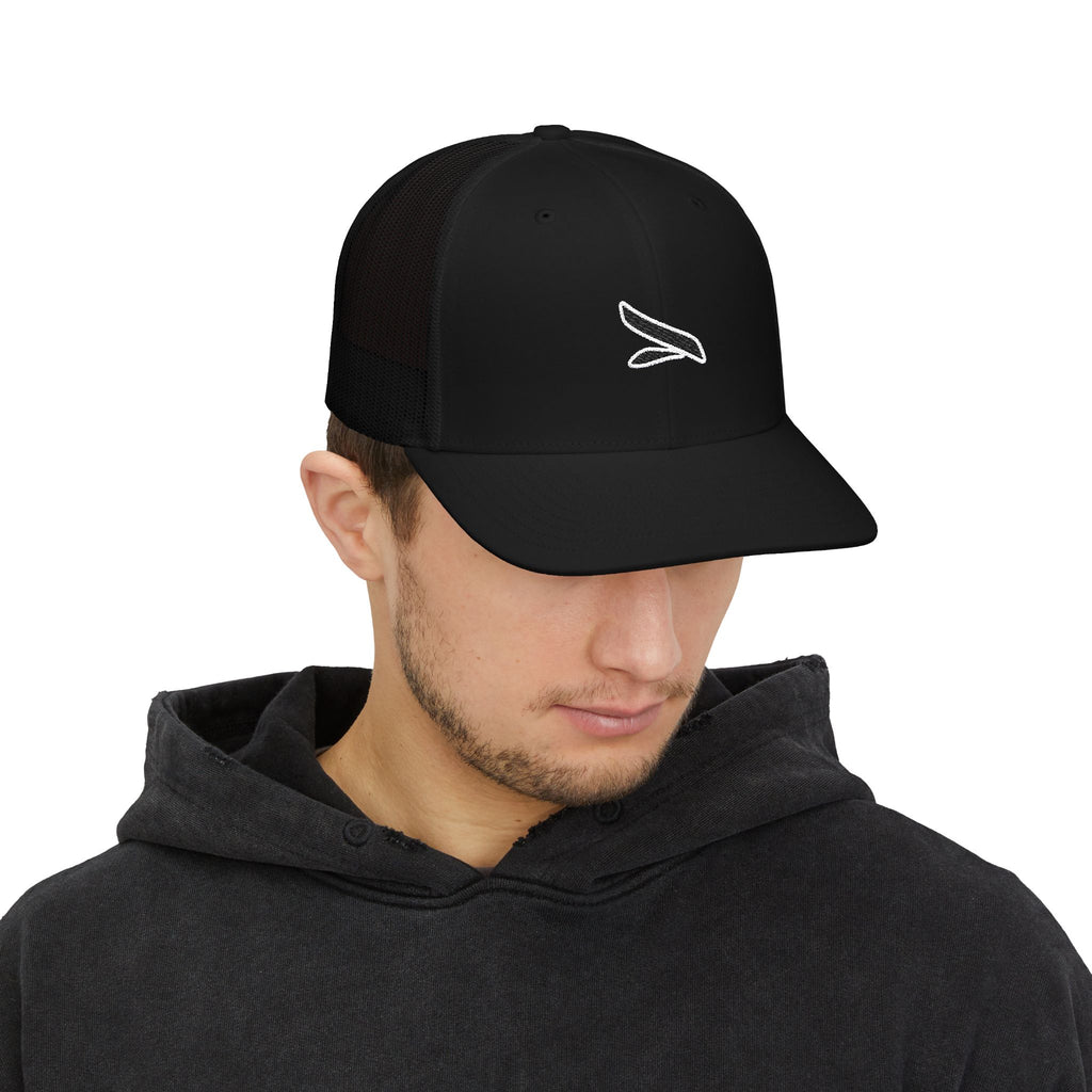 Stylish Embroidered Snapback Trucker Cap, Adjustable Hat for Men and Women, Outdoor Activities, Casual Wear, Gift for Sports Lovers