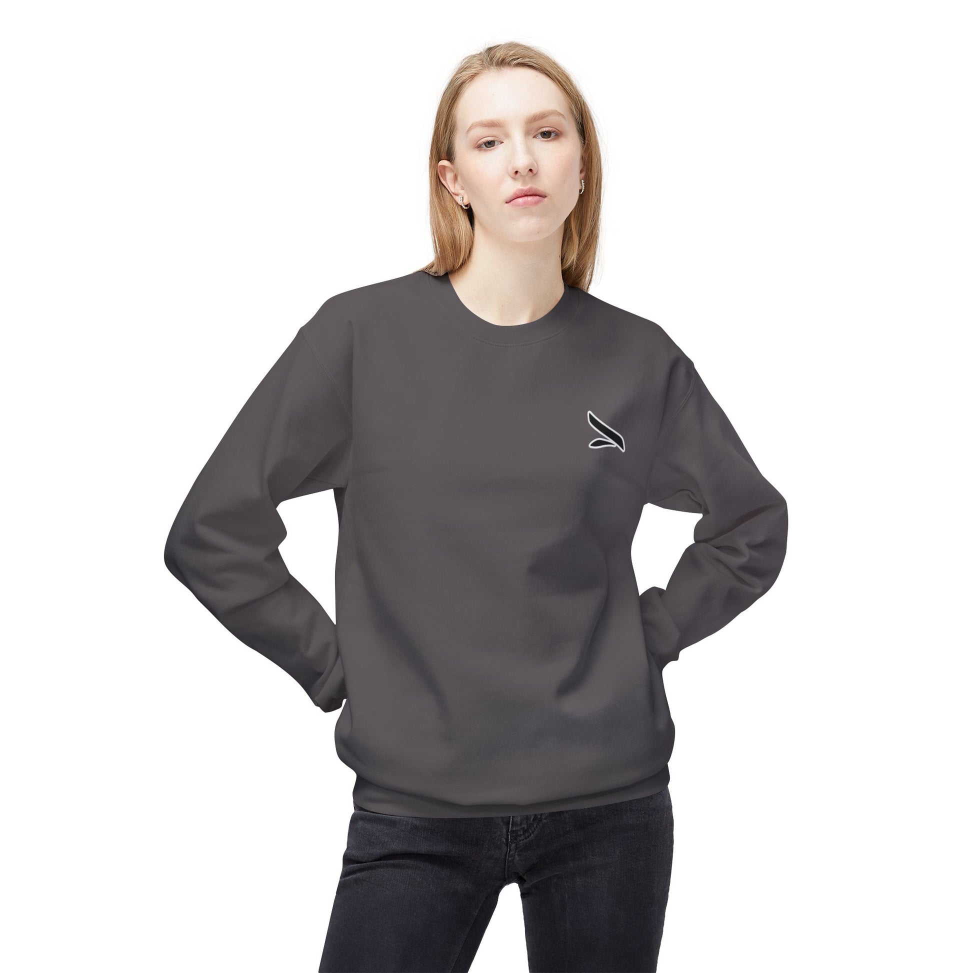 Cozy Fleece Crewneck Sweatshirt with Cupcake Design, Perfect for Birthdays, Casual Wear, Gift for Bakers, Holiday Comfort, Trendy Sweatshirt
