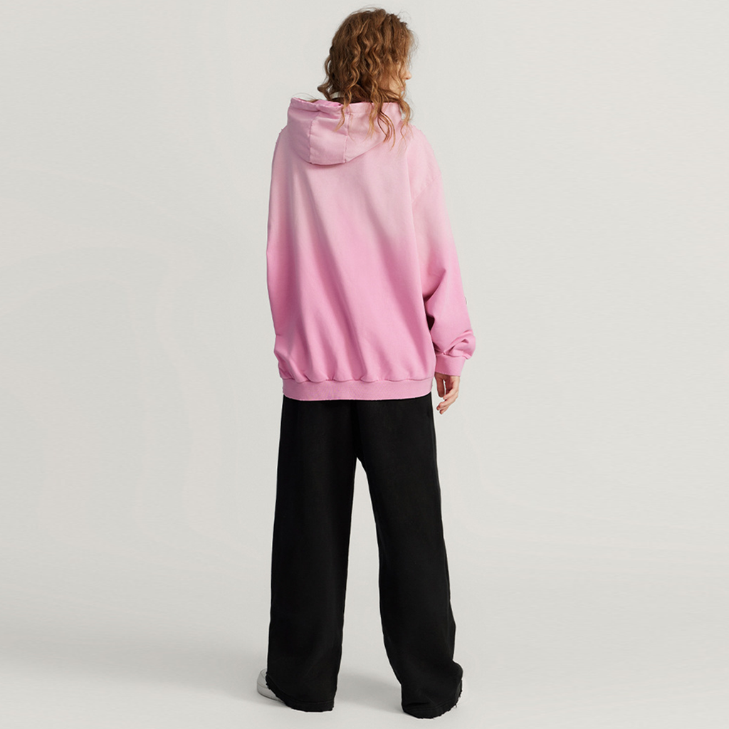 Retro Washed and Hand-painted Oversize Hoodie(440GSM)