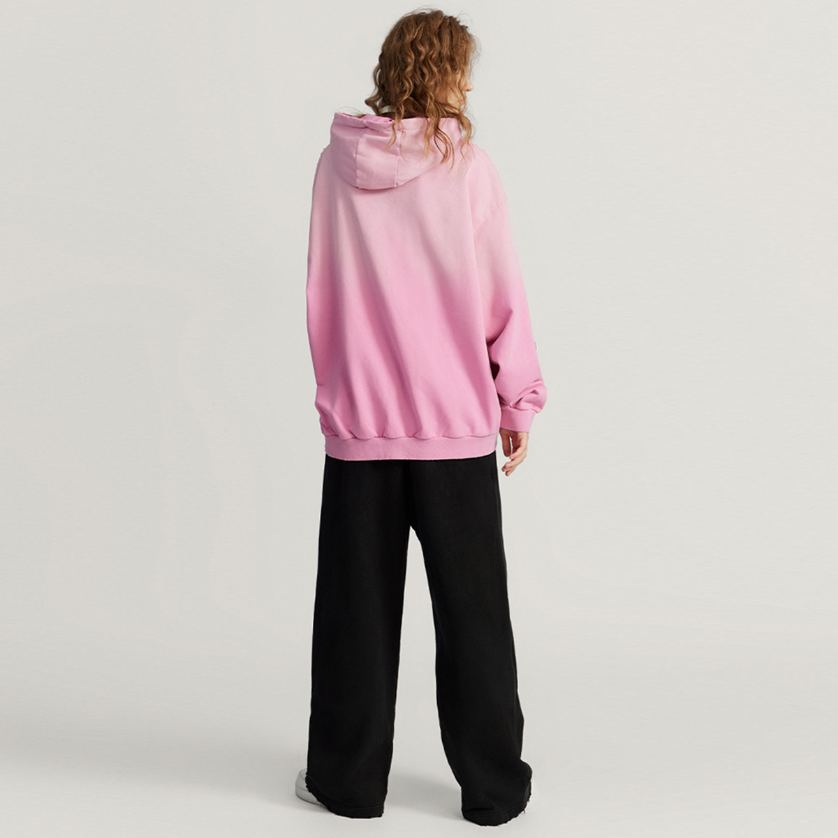 Retro Washed and Hand-painted Oversize Hoodie(440GSM)