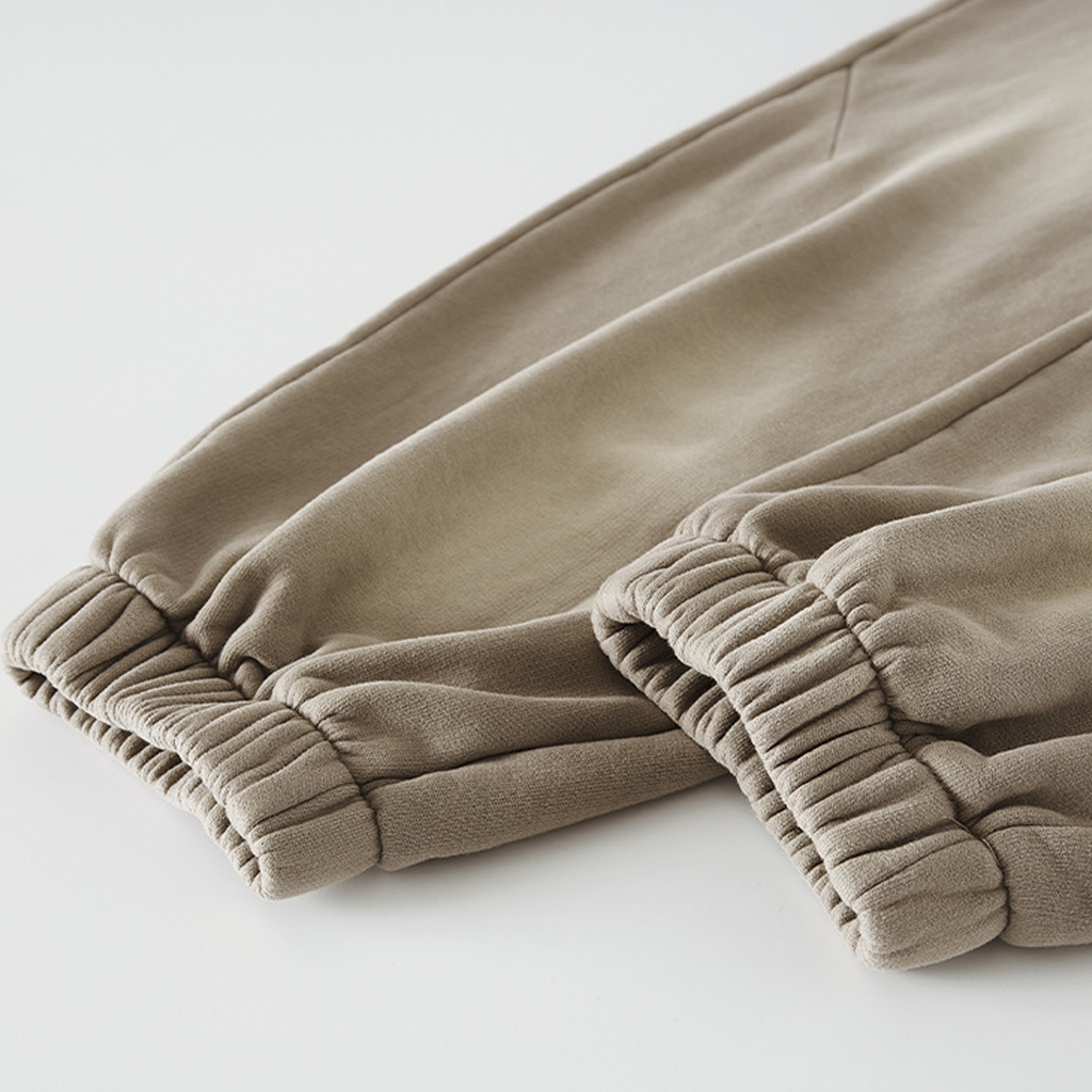 Heavyweight Washed and Worn Handmade  Pants(440GSM)