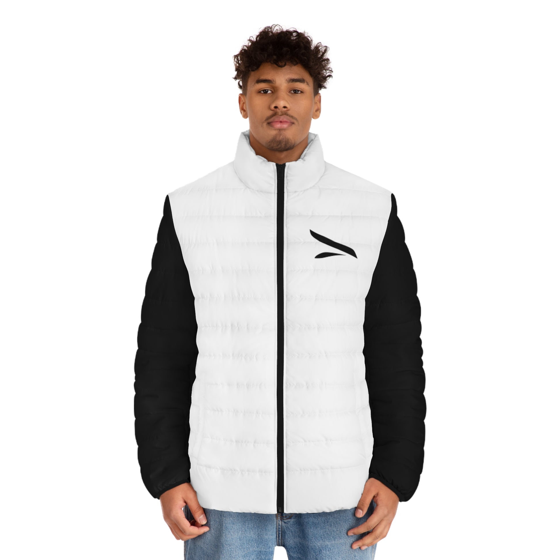 Stylish Men's Puffer Jacket, Cool Outdoor Wear, Snake Design, Trendy Winter Apparel, Gift for Him, Unique Fashion Statement