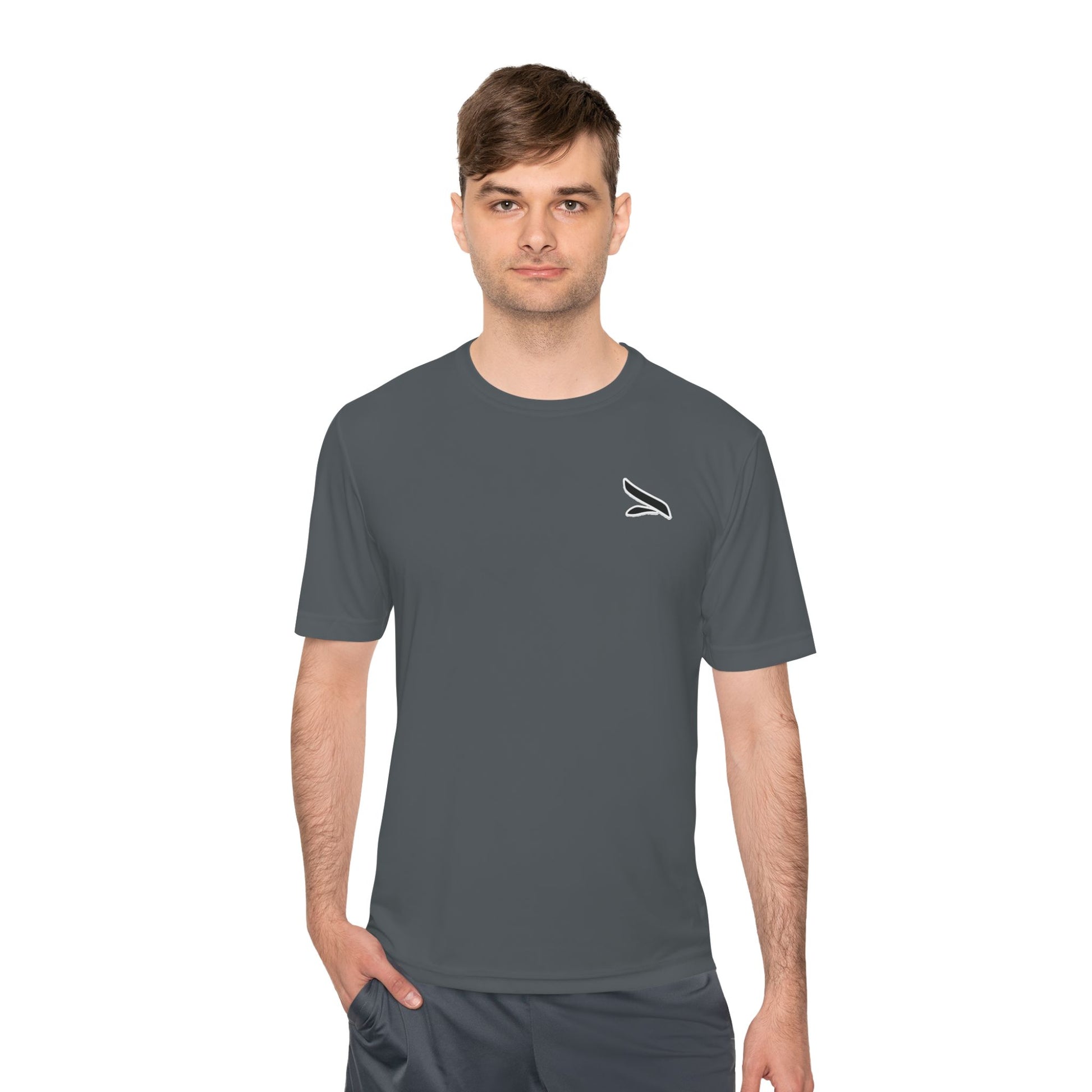 Unisex Moisture Wicking Tee for Active Lifestyles, Gym Shirt, Running Tee, Workout Apparel, Outdoor Sports Clothing