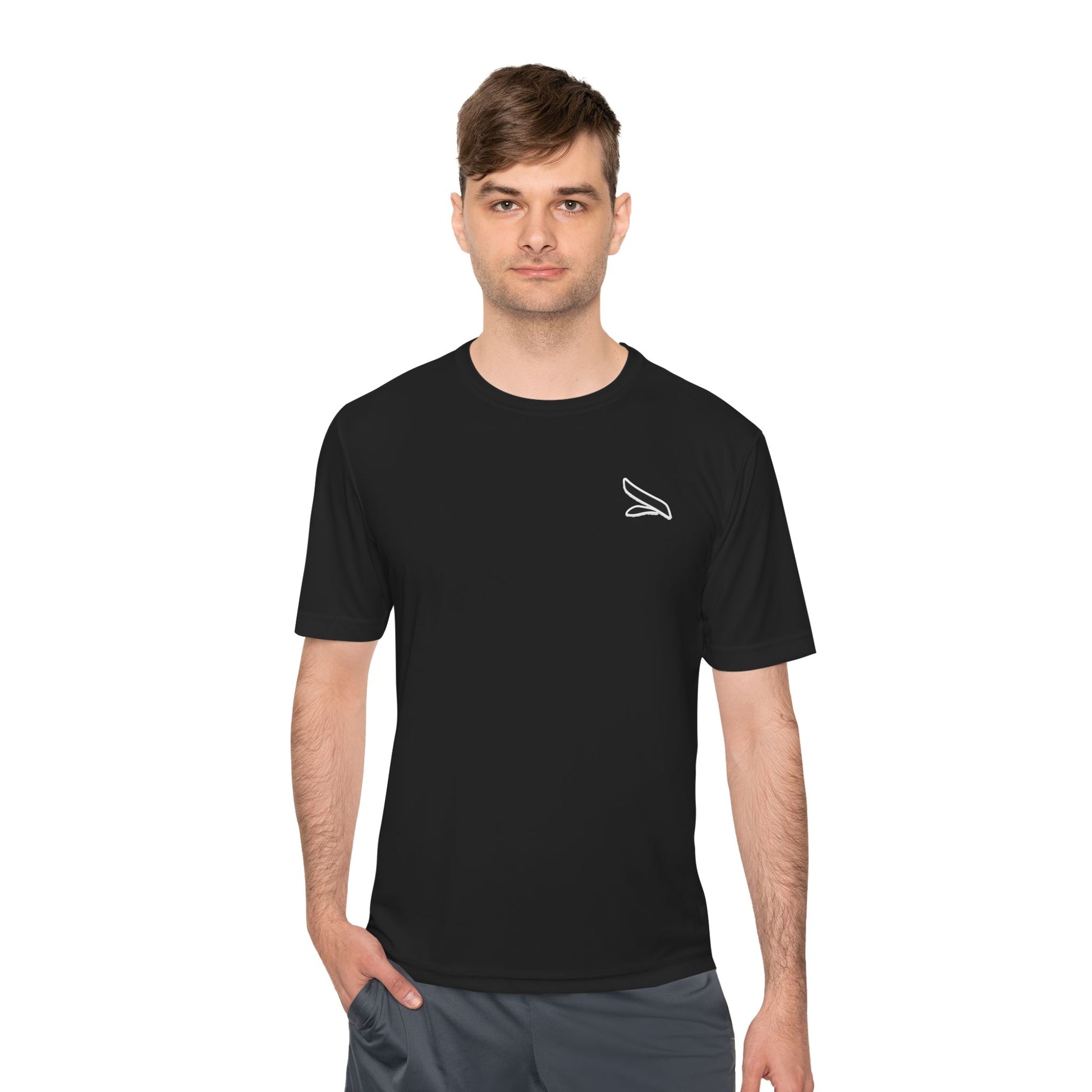 Unisex Moisture Wicking Tee for Active Lifestyles, Gym Shirt, Running Tee, Workout Apparel, Outdoor Sports Clothing