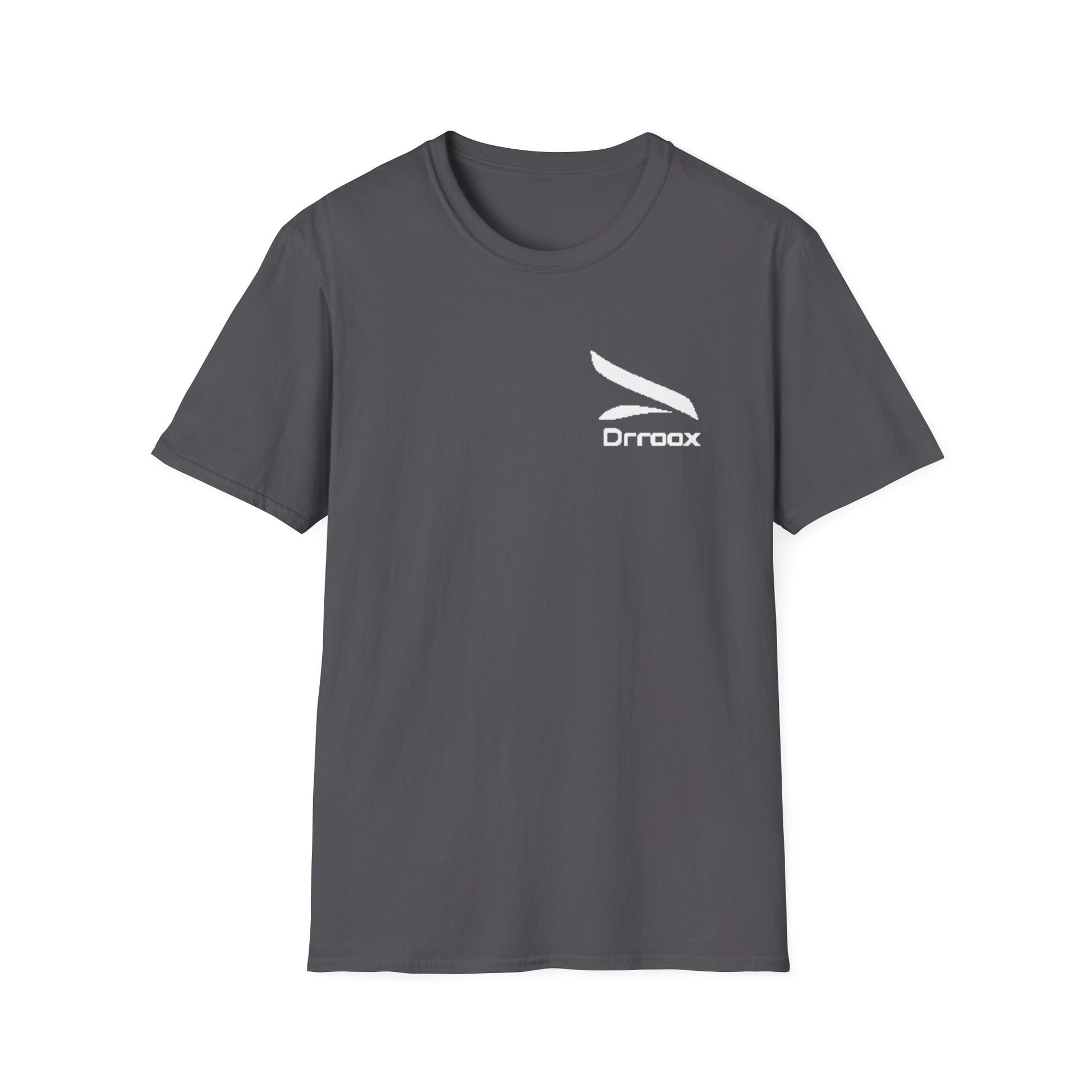 Unisex Softstyle T-Shirt with Stylish Drroax Logo | Casual Wear, Gift for Friends, Everyday Comfort, Graphic Tee, Trendy Fashion