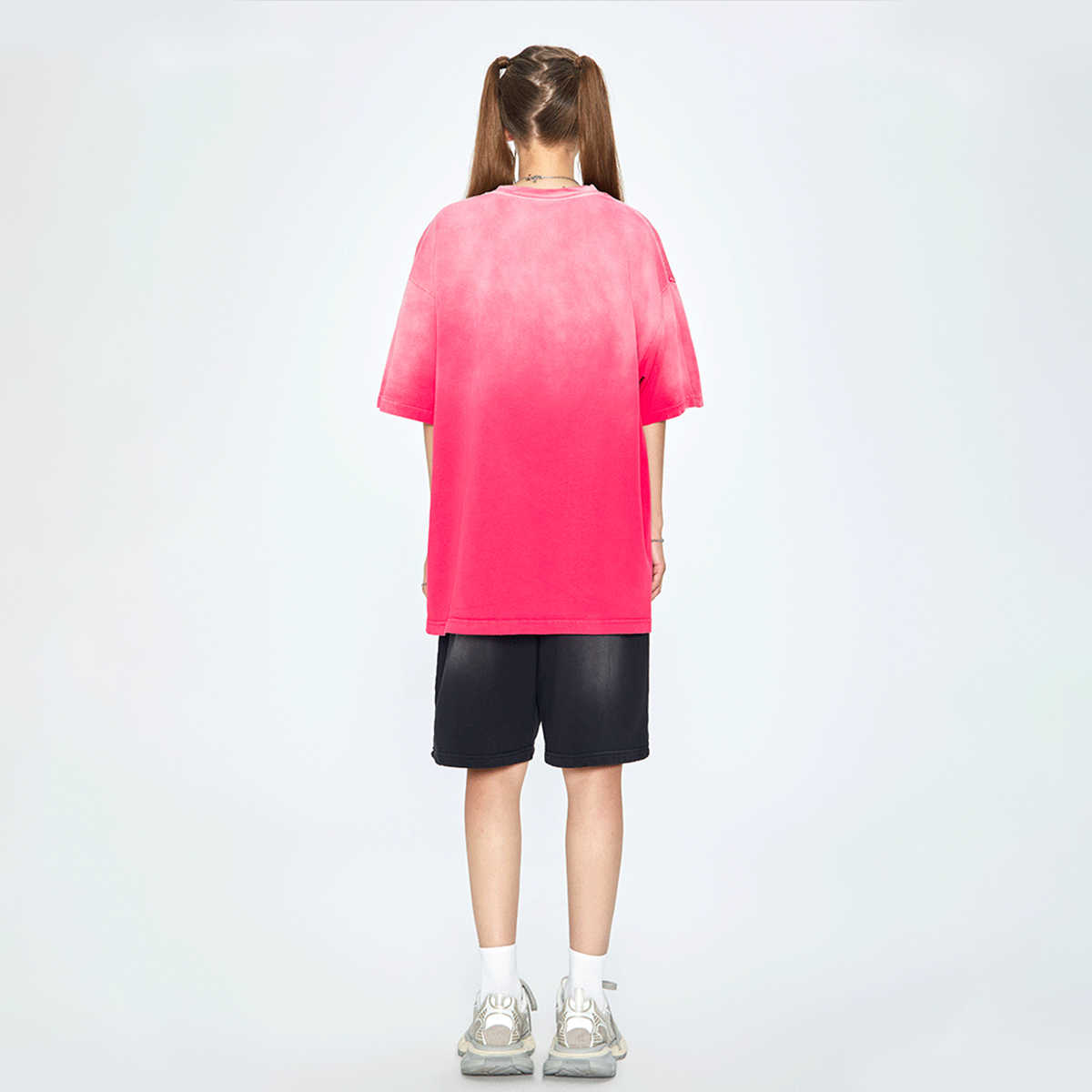 270GSM Unisex Washed Gradient T-Shirt