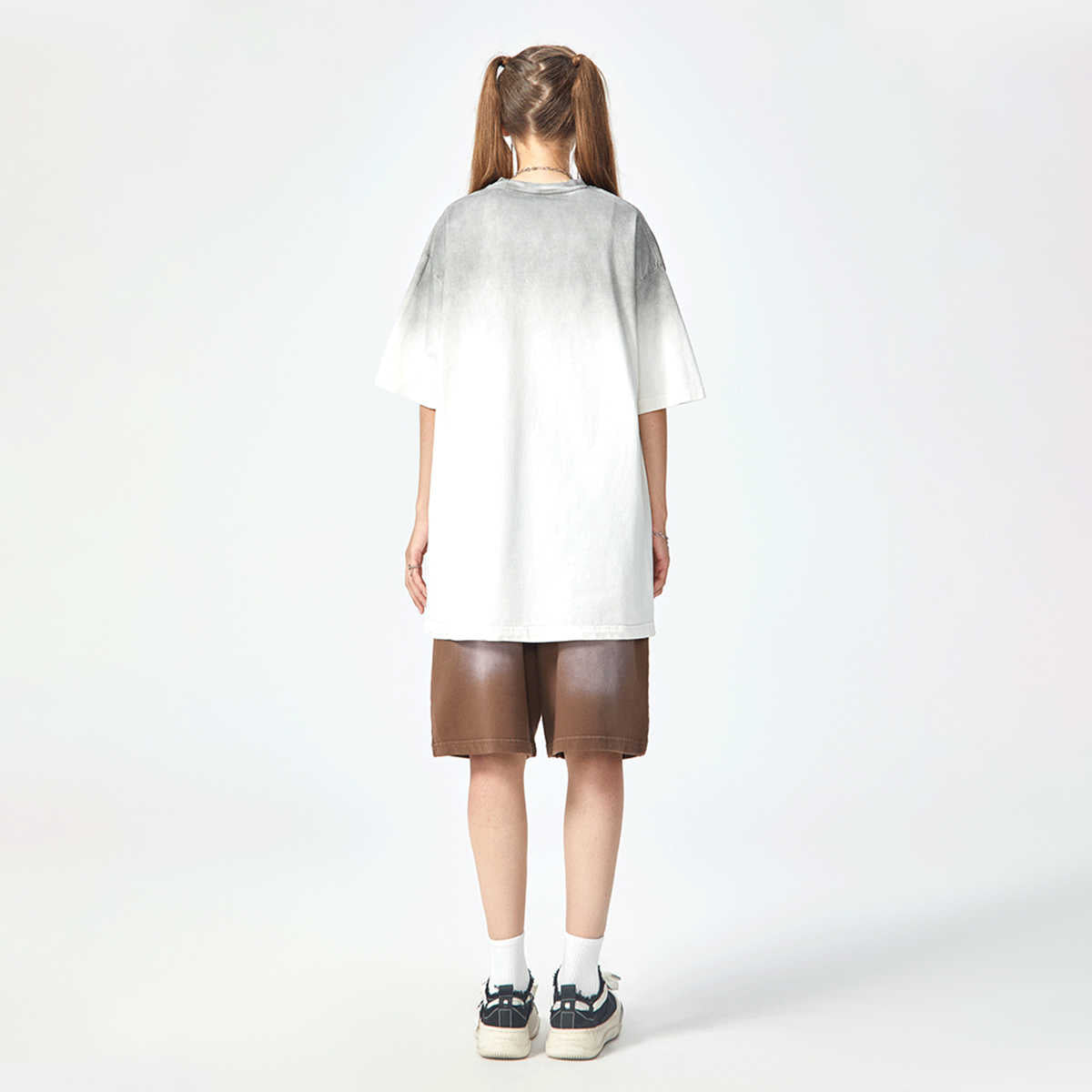 270GSM Unisex Washed Gradient T-Shirt