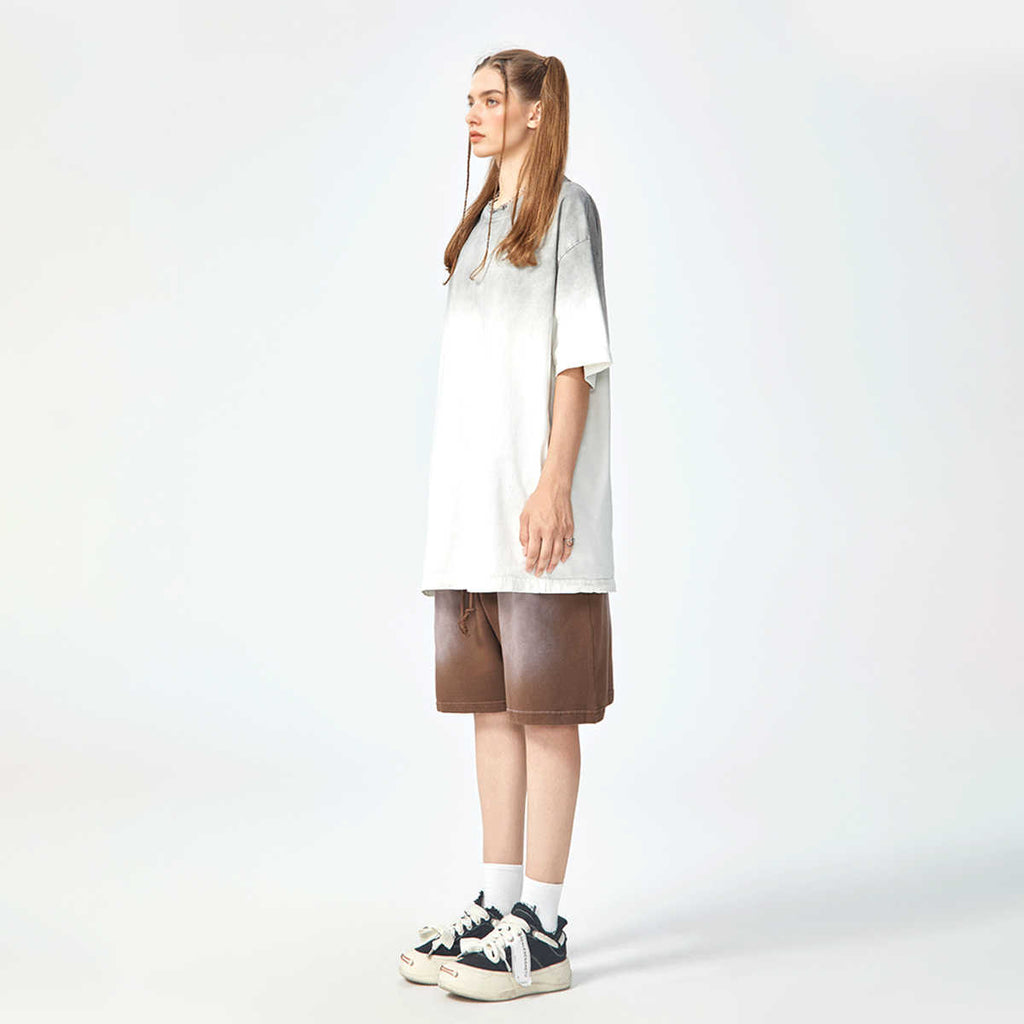 270GSM Unisex Washed Gradient T-Shirt